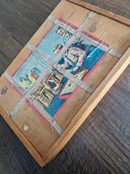 Houten blokkendoos., Antiek en Kunst, Ophalen of Verzenden