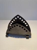 art deco servethouder/brievenstandaard metaal genummerd, Antiek en Kunst, Ophalen of Verzenden