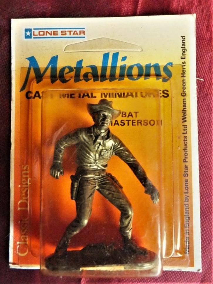 Lone Star / Hubley- metalen Metallions cowboys / indianen, Verzamelen, Verrassingseieren, Nieuw, Overige typen, Ophalen of Verzenden