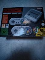 Super Nintendo mini, compleet! Snes, Spelcomputers en Games, Spelcomputers | Nintendo Super NES, Ophalen, Zo goed als nieuw, Met 2 controllers