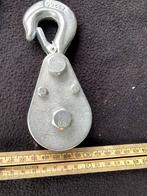 Hijskatrol+haak katrol hijshaak stalen-katrol staal super, Ophalen, Nieuw, Handmatig