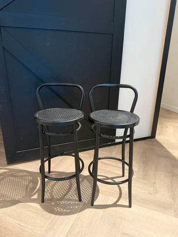 Vintage 2x barkrukken beschikbaar voor biedingen