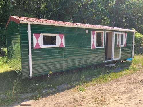 Mooie stacaravan/ chalet te koop, Caravans en Kamperen, Stacaravans, tot en met 4, Ophalen