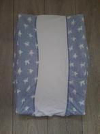 Blauw/wit sterren + wit badstof aankleedhoes - Briljant baby, Ophalen of Verzenden, Gebruikt, Aankleedkussen, Overige merken