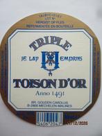 bieretiket Belgie 21-12 (19R) het anker, Ophalen of Verzenden, Nieuw, Overige typen, Overige merken