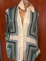 MASSIMO DUTTI blouse maat m  origineel zgan, Maat 38/40 (M), Massimo Dutti, Wit, Ophalen of Verzenden
