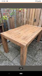 Pronto houten tafel 90x160, Ophalen, Gebruikt, Rechthoekig, 50 tot 100 cm