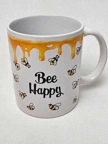 # Mok Bee Happy - Leuke Koffiemok beschikbaar voor biedingen