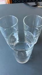 3 IKEA LIMONADE GLAZEN , HOOGTE 11 CM, Glas of Glazen, Ophalen of Verzenden, Effen, Glas