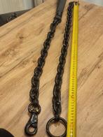 Handmade stoere schakelhalsband voor de grotere hond, Dieren en Toebehoren, Ophalen of Verzenden, Zo goed als nieuw