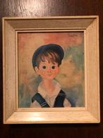 Portret van een Jongen, Antiek en Kunst, Kunst | Schilderijen | Klassiek, Ophalen of Verzenden