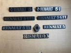 8 x Renault embleem 5 GTL TL L emblemen., Ophalen of Verzenden, Gebruikt, Gebruiksvoorwerp