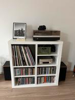 Kallax kast ikea (77x77cm) inclusief 3 inzetstukken, Huis en Inrichting, Ophalen, Zo goed als nieuw