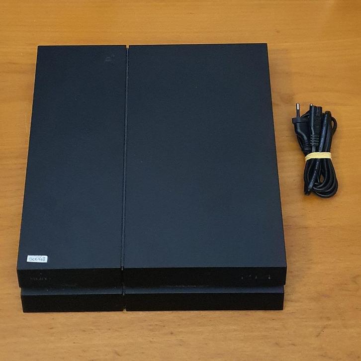 PS4 | SONY PlayStation 4 500GB met STROOMKABEL, Spelcomputers en Games, Spelcomputers | Sony PlayStation 4, Gebruikt, 500 GB, Zonder controller