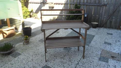 H.H. Grote Oppottafel  met verhoging  nieuw, Tuin en Terras, Tuinmeubel-accessoires, Nieuw, Ophalen