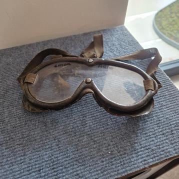 Vintage Motor/Pilotenbril Leger Type 77-54 beschikbaar voor biedingen