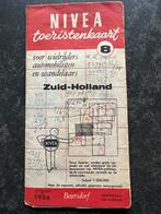 Nivea Toeristenkaart Zuid-Holland 1956 (beschreven), Gelezen, Beiersdorf, Ophalen of Verzenden, Landkaart