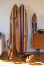 Tidez decoratieve houten surfplanken van teak - 160cm, Verzenden, Nieuw