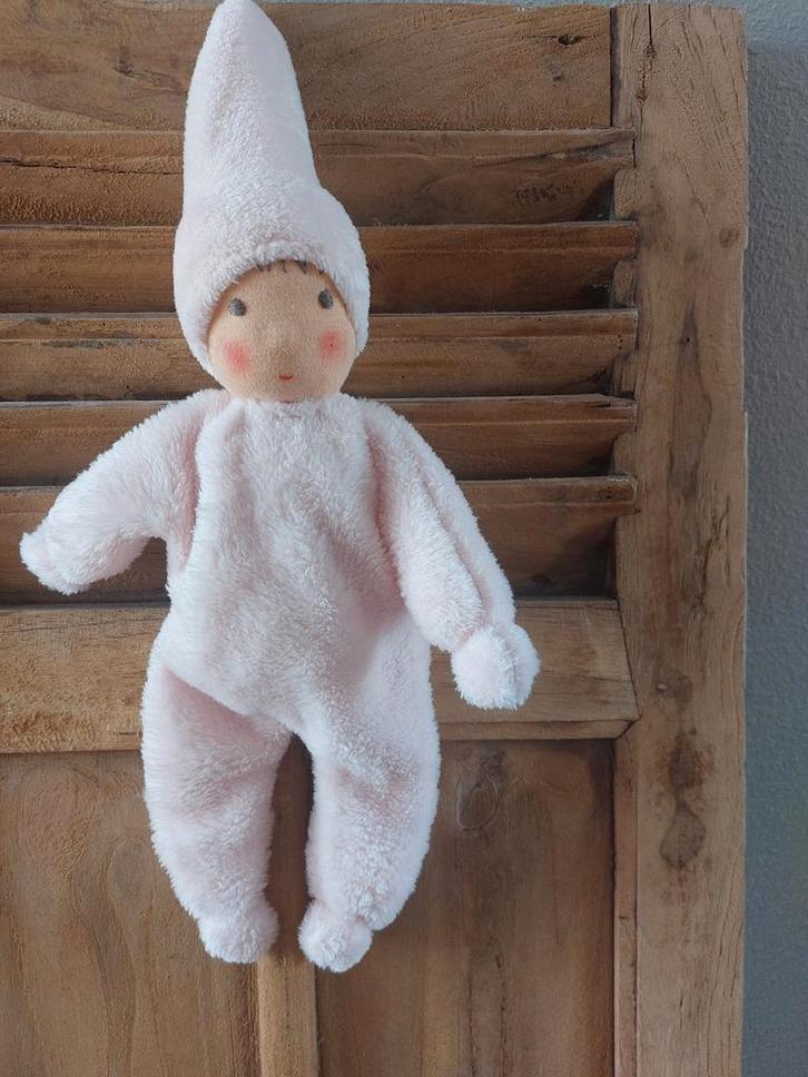 Zachte Zonnekindpop - Handgemaakt, Kinderen en Baby's, Speelgoed | Knuffels en Pluche, Nieuw, Overige typen, Ophalen of Verzenden