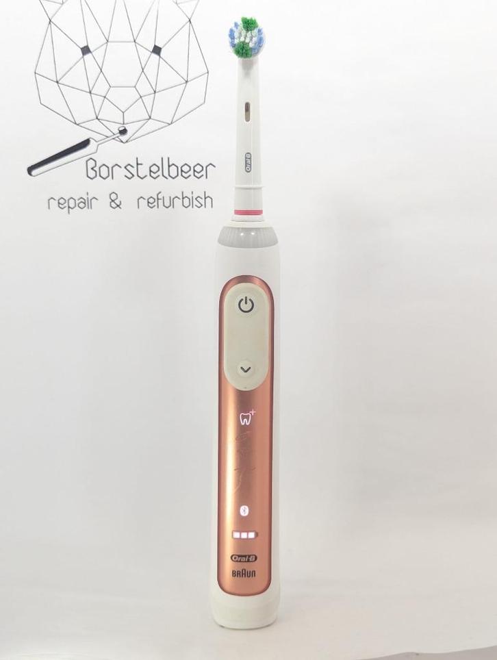 Oral B Genius X wit brons refurbished met garantie!, Sieraden, Tassen en Uiterlijk, Uiterlijk | Mondverzorging, Zo goed als nieuw
