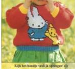 Nijntje met Snuffie trui breipatroon, Hobby en Vrije tijd, Ophalen of Verzenden, Zo goed als nieuw, Breien, Patroon of Boek