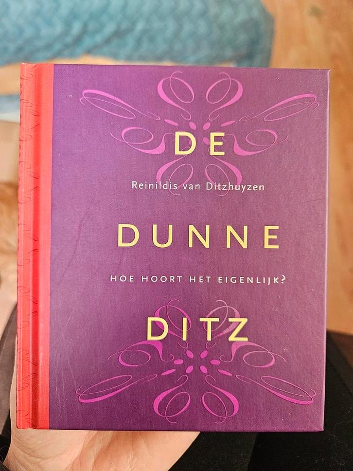 Reinildis van Ditzhuyzen - De Dunne Ditz, Boeken, Mode, Zo goed als nieuw, Overige onderwerpen, Ophalen of Verzenden