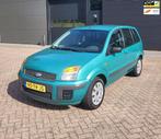 Ford Fusion 1.4-16V Champion. Airco, Trekhaak!, Voorwielaandrijving, Gebruikt, Zwart, Metallic lak