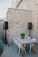 TE HUUR - Partybox JBL 320: Draadloze speaker op statief, Ophalen of Verzenden, Zo goed als nieuw, Overige