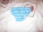 Turquoise/wit/zwarte zwemluier/zwembroekje Prenatal 62/68, Kinderen en Baby's, Babykleding | Baby-zwemkleding, Nieuw, Ophalen of Verzenden