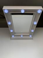 Hollywood Make-up Spiegel met Verlichting, Ophalen of Verzenden, Zo goed als nieuw, Minder dan 100 cm, Rechthoekig