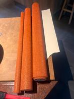 Vinyl behang Paarl oranje/rood, Huis en Inrichting, Stoffering | Behang, Ophalen of Verzenden, Minder dan 10 m², Rood