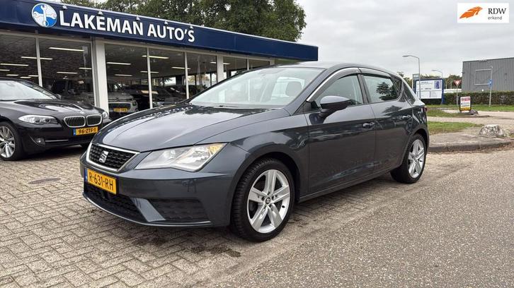 Seat Leon 1.0 EcoTSI Reference Greyline Huurkoop Inruil APK, Auto's, Seat, Bedrijf, Te koop, Leon, ABS, Airbags, Airconditioning