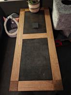 Indonesische teakhouten Salontafel, Huis en Inrichting, Ophalen, 100 tot 150 cm, Teakhout, 50 tot 100 cm