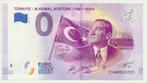 Turkije 0-Eurobiljet M.Kemal Ataturk (1881-1938), Ophalen of Verzenden, Overige landen, 5 euro, Los biljet