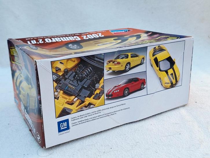 Monogram Chevrolet Camaro 2002 Bouwdoos, Hobby en Vrije tijd, Modelbouw | Auto's en Voertuigen, Nieuw, Auto, Groter dan 1:32, Overige merken