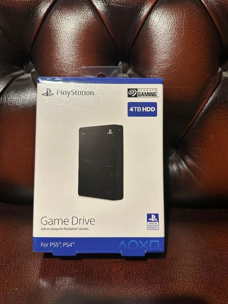 Seagate Game Drive 4TB PS4 / PS5, Spelcomputers en Games, Spelcomputers | Sony PlayStation Consoles | Accessoires, Nieuw, PlayStation 4