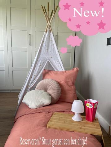Compleet tipi slaapfeestje  beschikbaar voor biedingen