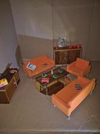 Vintage Woonkamer Set banken en stoel tafel is bodo hennig, Ophalen of Verzenden, Gebruikt, Decoratie