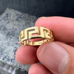 14k gouden ring versace model nieuw, Sieraden, Tassen en Uiterlijk, Ringen, 20 of groter, Heer, Ophalen of Verzenden, Zo goed als nieuw
