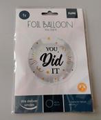 Folieballon: you did it - nieuw, Ophalen of Verzenden, Nieuw, Feestartikel, Overige