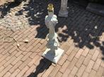 Hout uitgesneden lamp, Antiek en Kunst, Ophalen