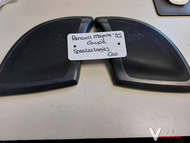 Renault Megane coupe speakerkapjes '99, Auto diversen, Autospeakers, Gebruikt, Ophalen of Verzenden