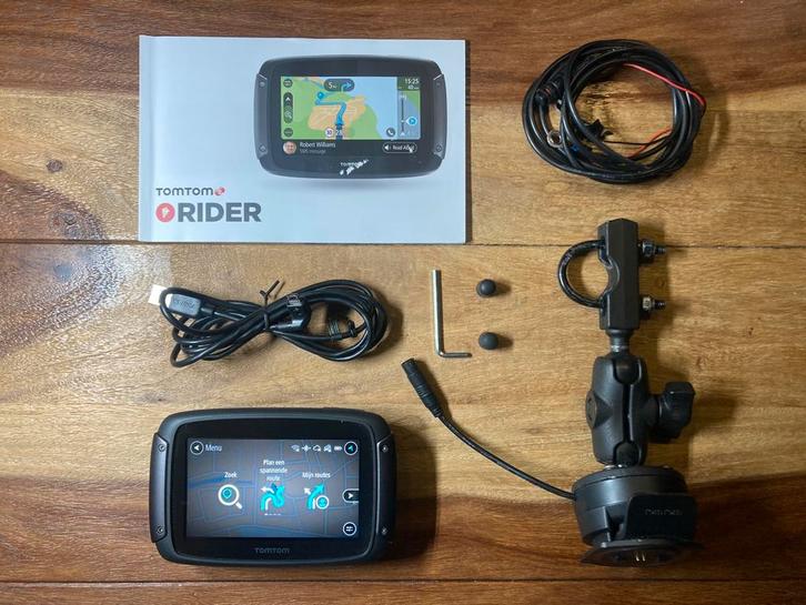 TomTom Rider 550 Compleet., Motoren, Accessoires | Navigatiesystemen, Gebruikt, Ophalen of Verzenden