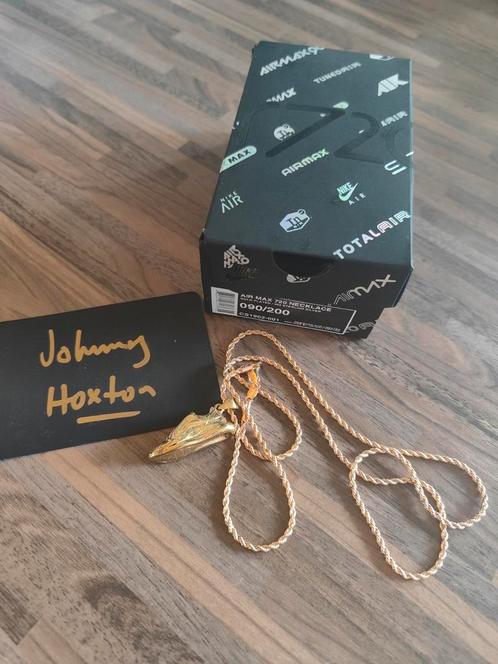 Nike Air Max x Johnny Hoxton ketting ongedragen, Sieraden, Tassen en Uiterlijk, Kettingen, Nieuw, Zilver, Goud, Ophalen of Verzenden