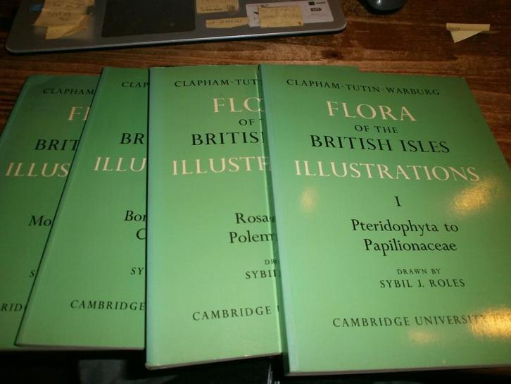 flora of the british isles illustrations 4 delen compleet, Antiek en Kunst, Antiek | Boeken en Bijbels, Ophalen of Verzenden