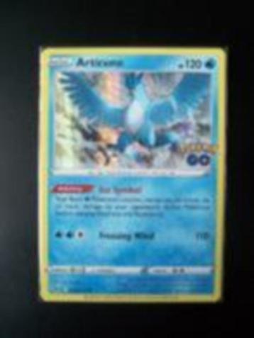 3981. Nieuwe Pokemon GO Kaart Holo Rare ARTICUNO (024/078) beschikbaar voor biedingen