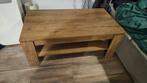 Houten Salontafel met Opbergruimte, Ophalen, Gebruikt, 50 tot 100 cm, 50 tot 100 cm