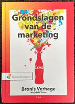 Grondslagen van de marketing, Boeken, Studieboeken en Cursussen, Ophalen of Verzenden, Zo goed als nieuw, HBO