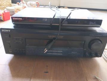 Sony versterker / receiver plus gratis dcd speler beschikbaar voor biedingen