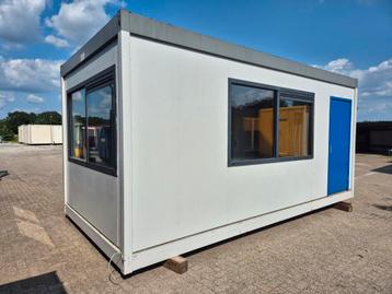 Kantoorunit, woonunit, bouwkeet, container, werf keet beschikbaar voor biedingen
